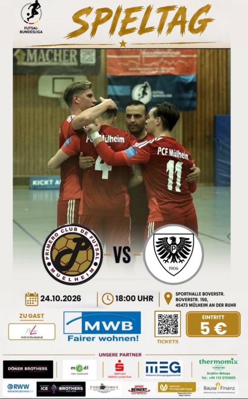 Spieltag Futsal Bundesliga PCF vs Preußen Münster