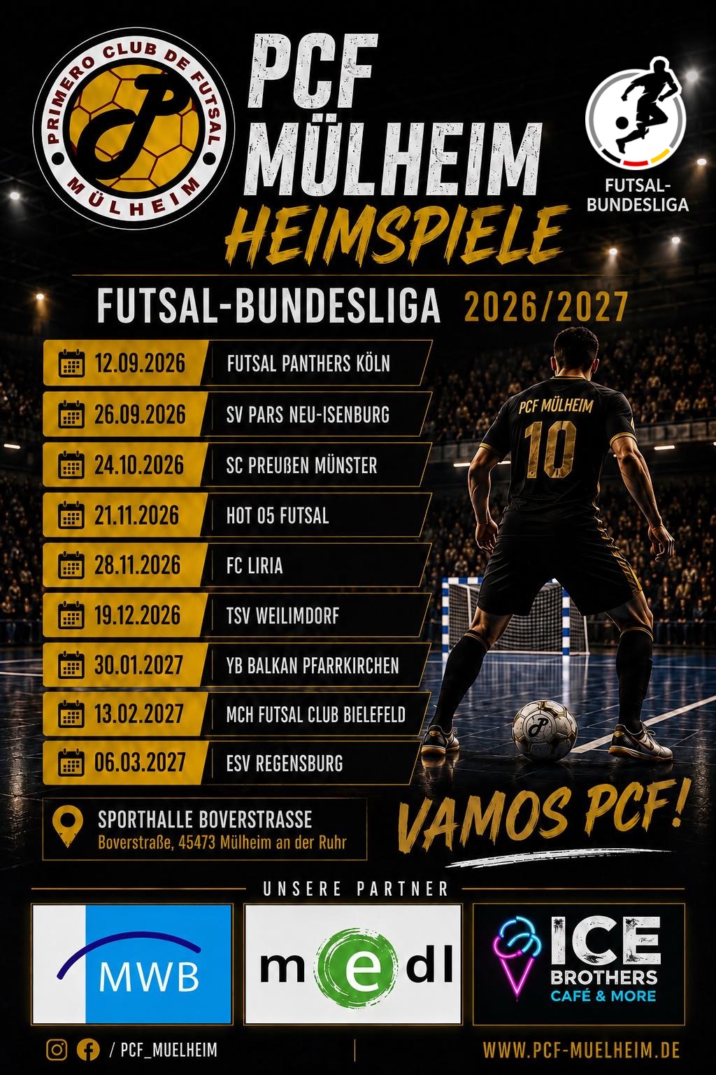 PCF Heimspiele 2026